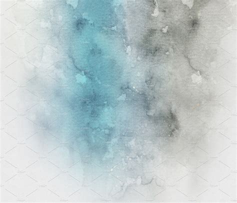 blue gray watercolor background